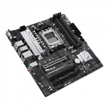ASUS PRIME B650M-A II-CSM - Motherboard - micro ATX - Socket AM5 - AMD B650 Chipset - USB 3.2 Gen 1, USB-C 3.2 Gen 1, USB 3.2 Gen 2 - 2.5 Gigabit LAN - onboard graphics (CPU required) - HD Audio (8-channel) - ASUS Corporate Stable Model (CSM) - 3