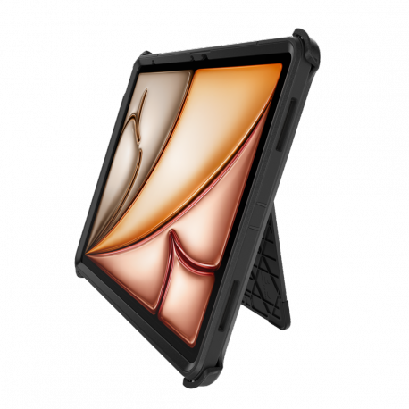 OtterBox Defender Series - Protective case for tablet - rugged - polycarbonate, thermoplastic elastomer (TPE) - black - for Apple 13-inch iPad Air (M2) - 6