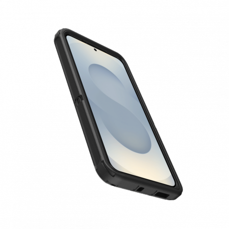 OtterBox Defender Series - Back cover for mobile phone - rugged - reinforced corners - silicone, memory foam - black - for Samsung Galaxy S25+ - 2
