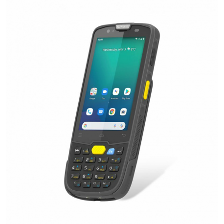 Newland MT67 Sei - Data collection terminal - rugged - Android 13 GMS - 64 GB - 4" colour (800 x 480) - rear camera + front camera - barcode reader - (2D imager) - microSD slot - Wi-Fi 5, Bluetooth - 0