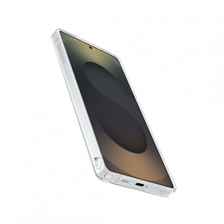 OtterBox Symmetry Series Clear - Back cover for mobile phone - with magnets - polycarbonate layer, thermoplastic elastomer (TPE) - clear - for Samsung Galaxy S25 Ultra - 2