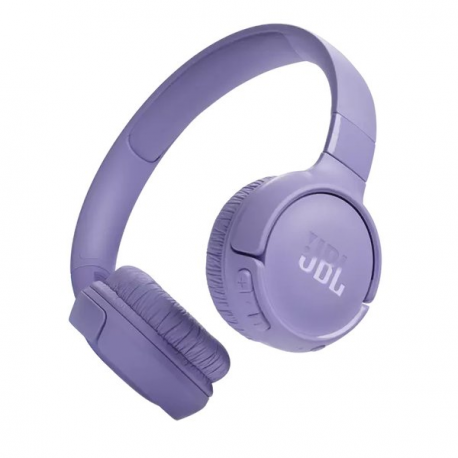 JBL TUNE 520BT - Headphones with mic - on-ear - Bluetooth - wireless - purple - 0