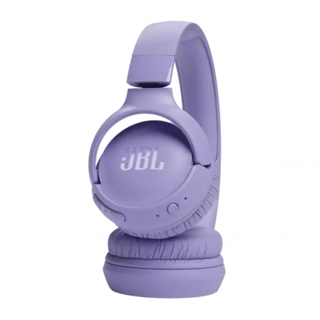 JBL TUNE 520BT - Headphones with mic - on-ear - Bluetooth - wireless - purple - 7