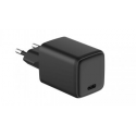GRATEQ - Power adapter - GaN - 45 Watt - 4.05 A - PD/PPS, SFC 2.0 (24 pin USB-C) - black