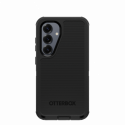OtterBox Defender Series - Back cover for mobile phone - rugged - silicone, memory foam - black - for Samsung Galaxy S25