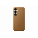 Samsung EF-VS931 - Back cover for mobile phone - faux leather - camel - for Galaxy S25