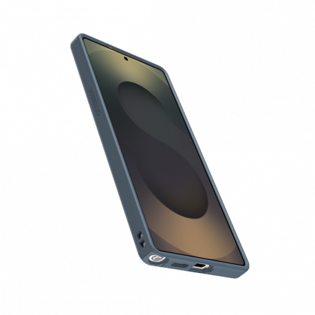 OtterBox Symmetry Series - Back cover for mobile phone - with magnets - polycarbonate layer, thermoplastic elastomer (TPE) - bluetiful (blue) - for Samsung Galaxy S25 Ultra - 2