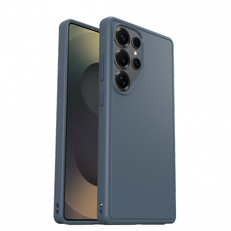 OtterBox Symmetry Series - Back cover for mobile phone - with magnets - polycarbonate layer, thermoplastic elastomer (TPE) - bluetiful (blue) - for Samsung Galaxy S25 Ultra - 3