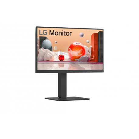 LG 24BA750-B - LED monitor - USB - 24" (23.8" viewable) - 1920 x 1080 Full HD (1080p) @ 100 Hz - IPS - 250 cd / m² - 1300:1 - 5 ms - HDMI, DisplayPort, USB-C - speakers - black - 1