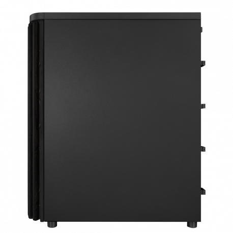 ASUS ProArt PA401 - Wood Edition - mid tower - ATX - windowed side panel (tempered glass) - no power supply - USB / Audio - 5