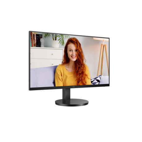 AOC U27B3AF - LED monitor - 27" - 3840 x 2160 4K UHD (2160p) @ 60 Hz - IPS - 350 cd / m² - 1000:1 - HDR10 - 4 ms - 2xHDMI, DisplayPort - speakers - black - 2