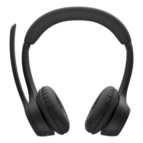 Logitech Zone 305 - Headset - on-ear - Bluetooth - wireless - USB-C via Bluetooth adapter - noise isolating - Certified for Microsoft Teams, Works With Chromebook Certified - 1