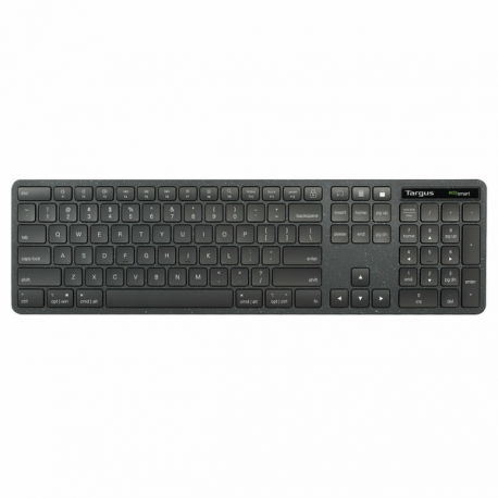Targus EcoSmart - Keyboard - full size - antimicrobial - USB - QWERTY - Nordic - black - 15