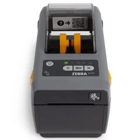 Zebra ZD411 - Label printer - thermal transfer - Roll (5.7 cm) - 203 dpi - up to 152 mm / sec - USB 2.0, LAN, USB host, Bluetooth 4.1 - 0