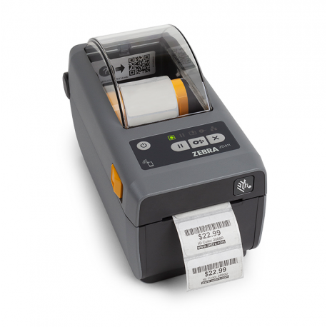 Zebra ZD411 - Label printer - thermal transfer - Roll (5.7 cm) - 203 dpi - up to 152 mm / sec - USB 2.0, LAN, USB host, Bluetooth 4.1 - 3