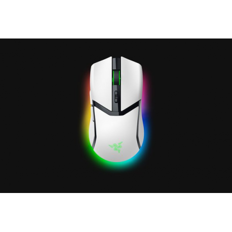 Razer Cobra Pro - Mouse - gaming - right-handed - optical - 8 buttons - wired, wireless - USB - white - 0