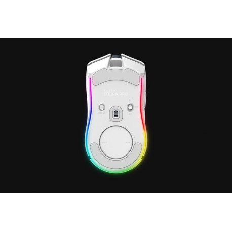 Razer Cobra Pro - Mouse - gaming - right-handed - optical - 8 buttons - wired, wireless - USB - white - 4
