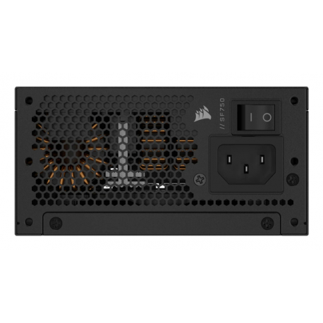 CORSAIR SF Series SF750 - Power supply (internal) - ATX12V 3.1/ EPS12V - 80 PLUS Platinum - AC 100-240 V - 750 Watt - Europe - 6