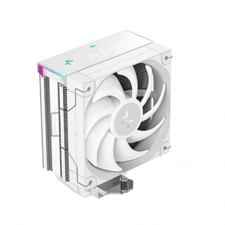 Deepcool AK400 DIGITAL PRO - Processor cooler - (for: LGA1851, LGA1700, LGA1200, LGA1151, LGA1150, LGA1155, AM4, AM5) - 120 mm - white - 0