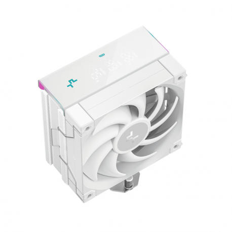 Deepcool AK400 DIGITAL PRO - Processor cooler - (for: LGA1851, LGA1700, LGA1200, LGA1151, LGA1150, LGA1155, AM4, AM5) - 120 mm - white - 1