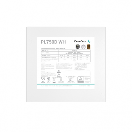 Deepcool PSU | PL750D WH | 750 W - 3