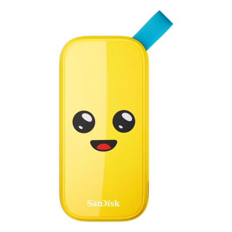 SanDisk Fortnite - Peely Edition - SSD - 1 TB - external (portable) - USB 3.2 Gen 2 - 1