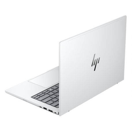 HP EliteBook 8 G1i Notebook AI - 174-degree hinge design - Intel Core Ultra 5 - 225U / up to 4.8 GHz - Win 11 Pro - Intel Graphics - 16 GB RAM - 512 GB SSD NVMe - 14" IPS HP SureView 5 1920 x 1200 - Wi-Fi 7, Bluetooth - glacier silver - kbd: Pan Nordic - 7