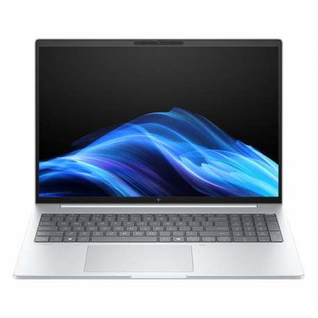 HP EliteBook 8 G1i Notebook AI - 174-degree hinge design - Intel Core Ultra 5 - 225U / up to 4.8 GHz - Win 11 Pro - Intel Graphics - 16 GB RAM - 512 GB SSD NVMe - 16" IPS 1920 x 1200 - Wi-Fi 7, Bluetooth - glacier silver - kbd: Pan Nordic - 13