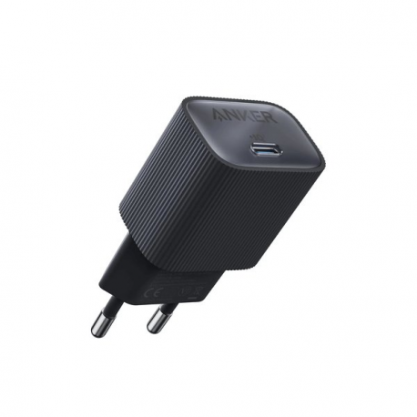 Anker Nano - Power adapter - 30 Watt - 3 A - IQ 3.0 (24 pin USB-C) - stone black - 0