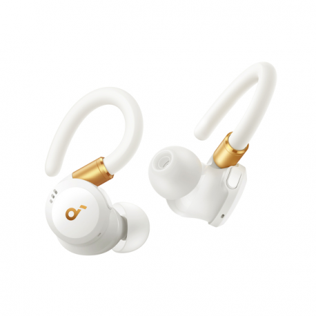 Soundcore Sport X20 - True wireless earphones with mic - in-ear - over-the-ear mount - Bluetooth - active noise cancelling - white - 6