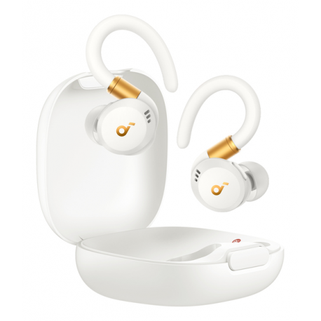 Soundcore Sport X20 - True wireless earphones with mic - in-ear - over-the-ear mount - Bluetooth - active noise cancelling - white - 12