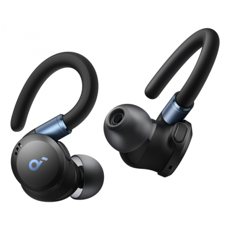 Soundcore Sport X20 - True wireless earphones with mic - in-ear - over-the-ear mount - Bluetooth - active noise cancelling - black - 11