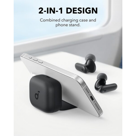 Soundcore A30i - True wireless earphones with mic - in-ear - Bluetooth - active noise cancelling - black - 1