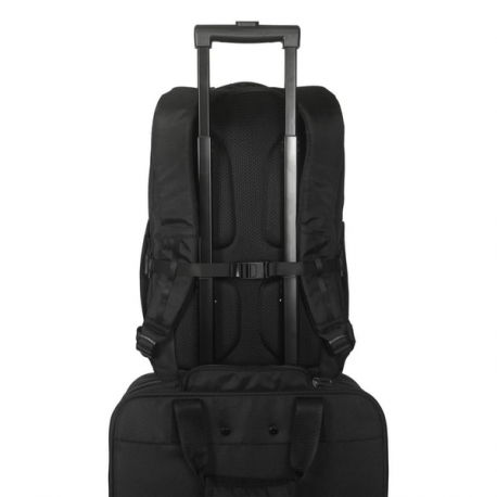 Targus Work+ - Notebook carrying backpack - EcoSmart - 15" - 16" - black - 12