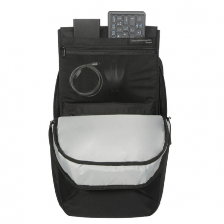 Targus Work+ - Notebook carrying backpack - EcoSmart - 15" - 16" - black - 18