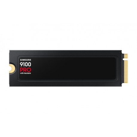 Samsung 9100 PRO MZ-VAP2T0 - SSD - encrypted - 2 TB - internal - M.2 2280 - PCI Express 5.0 x4 (NVMe) - 256-bit AES - TCG Opal Encryption 2.0 - integrated heatsink - black - 3