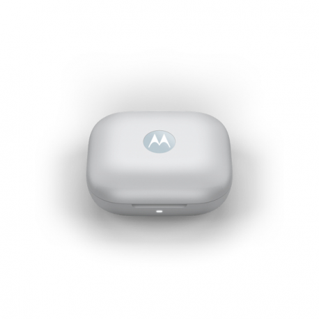 Motorola - True wireless earphones with mic - in-ear - Bluetooth - active noise cancelling - glacier blue - 2