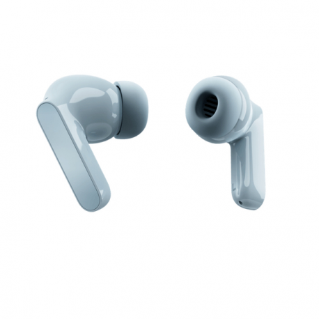 Motorola - True wireless earphones with mic - in-ear - Bluetooth - active noise cancelling - glacier blue - 3