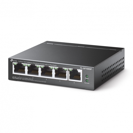 NET SWITCH 5PORT 4POE 10/100M/SF1005P DAHUA - 1