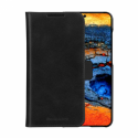 dbramante1928 Lynge - Flip cover for mobile phone - full-grain leather - black - for Samsung Galaxy S25