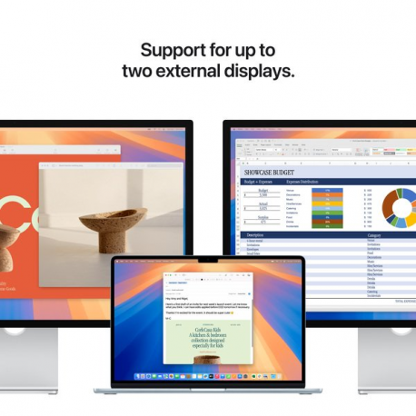 Apple MacBook Air - M4 - Apple M4 10-core - 16 GB RAM - 512 GB SSD - 15.3" IPS 2880 x 1864 (WQXGA+) - Wi-Fi 6E, Bluetooth - silver - kbd: Swedish / Finnish - 8