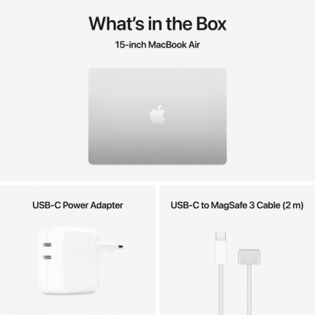 Apple MacBook Air - M4 - Apple M4 10-core - 16 GB RAM - 512 GB SSD - 15.3" IPS 2880 x 1864 (WQXGA+) - Wi-Fi 6E, Bluetooth - silver - kbd: Swedish / Finnish - 10