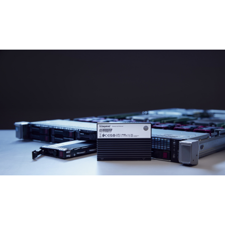 Kingston DC3000ME - SSD - Enterprise - encrypted - 3.84 TB - internal - 2.5" - U.2 PCIe 5.0 x4 (NVMe) - 256-bit AES - TCG Opal Encryption 2.0 - 3