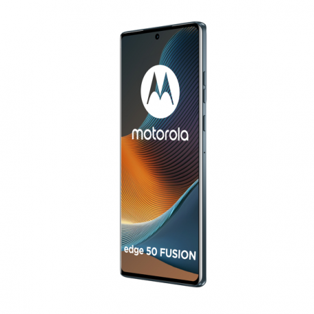 Motorola Edge 50 Fusion - 5G smartphone - dual-SIM - RAM 12 GB / Internal Memory 256 GB - pOLED display - 6.7" - 2400 x 1080 pixels (144 Hz) - 2x rear cameras 50 MP, 13 MP - front camera 32 MP - forest blue - 7