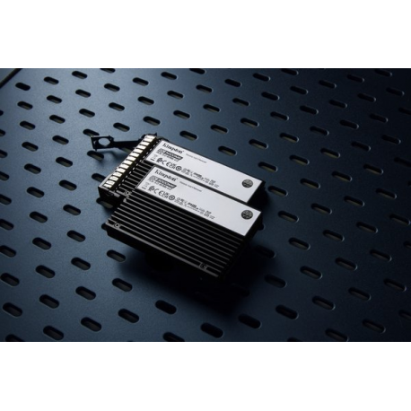 Kingston DC3000ME - SSD - Enterprise - encrypted - 7.68 TB - internal - 2.5" - U.2 PCIe 5.0 x4 (NVMe) - 256-bit AES - TCG Opal Encryption 2.0 - 9