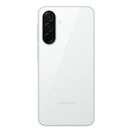 Samsung Galaxy A26 - 5G smartphone - dual-SIM - RAM 6 GB  /  Internal Memory 128 GB - microSD slot - OLED display - 6.7" - 2340 x 1080 pixels (120 Hz) - 3x rear cameras 50 MP, 8 MP, 2 MP - front camera 13 MP - white - 4