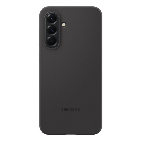 Samsung EF-PA566 - Back cover for mobile phone - silicone - black - 0