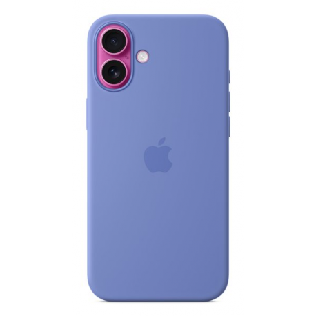 Apple - Back cover for mobile phone - MagSafe compatibility - silicone - periwinkle - for iPhone 16 Plus - 1