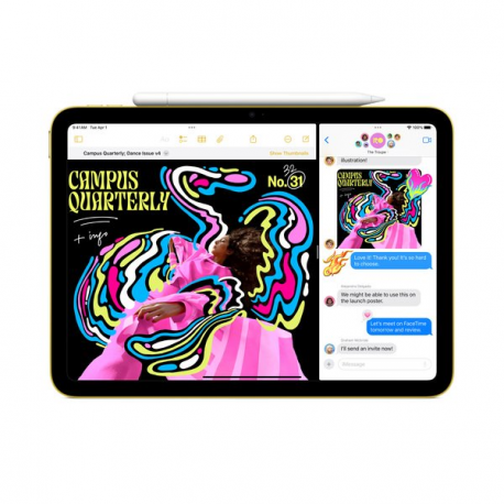 Apple iPad A16 Wi-Fi + Cellular - Tablet - 128 GB - 11" IPS (2360 x 1640) - 3G, 4G, 5G - pink - 3
