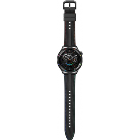 Xiaomi Watch S4 - Smart watch with strap - fluororubber, nylon - rainbow - wrist size: 135-210 mm - display 1.43" - Bluetooth, NFC - 44.5 g - 3